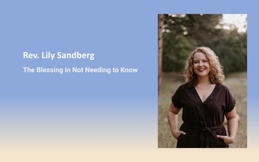 Rev. Lily Sandberg