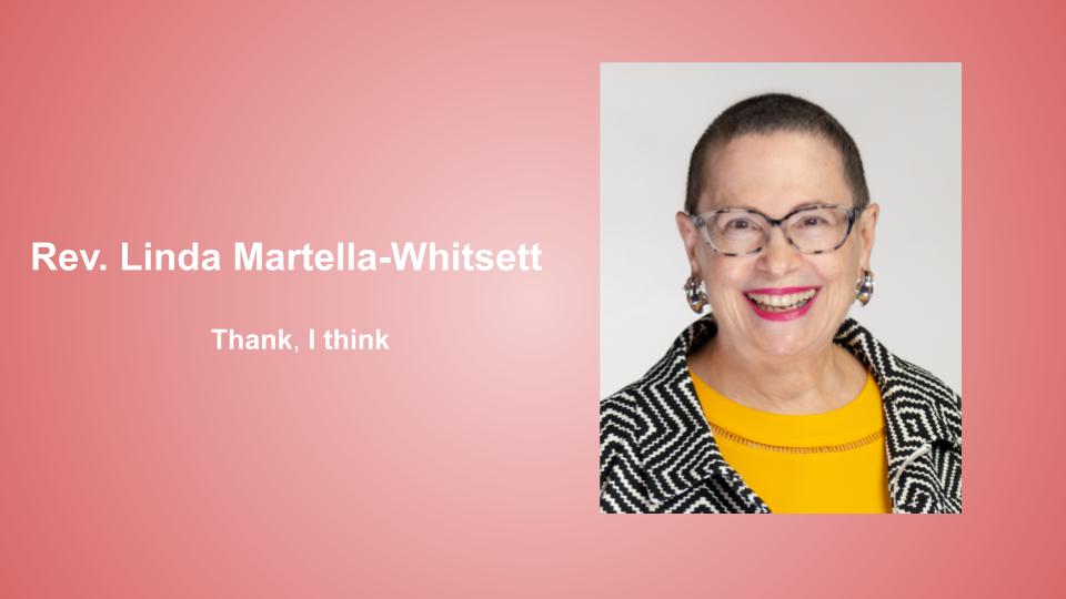 Rev. Linda Martella Whitsett