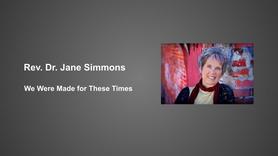 Rev. Dr. Jane Simmons